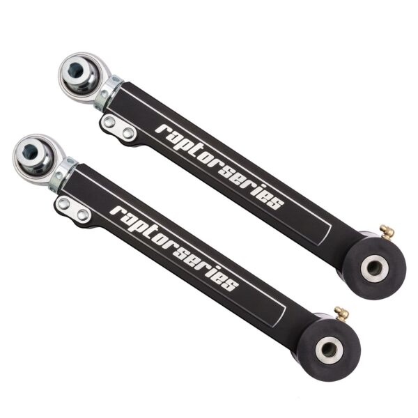 RSO Suspension - 150308-435900 - Rear Upper Control Arms Forged Billet Aluminum 0-3.5in Lift Black Anodized - 03-23 Toyota 4Runner, 07-14 FJ Cruiser, 03-09 Lexus GX470, 10-23 GX460