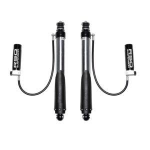 RSO Suspension - 150310-450400 - Rear 2.5 Adjustable Compression and Rebound Remote Reservoir Shocks 0-3in Lift - 10-23 4Runner,10-14 FJ Cruiser,10-23 Lexus GX460