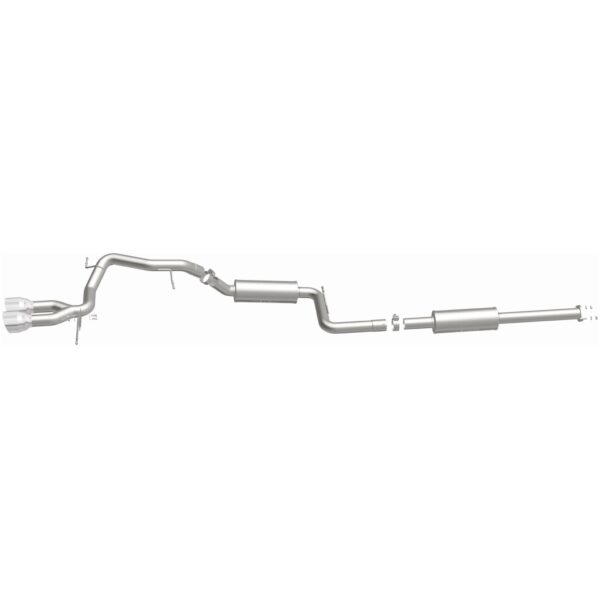 MagnaFlow 2013-2018 Ford Focus Street Series Cat-Back Performance Exhaust System