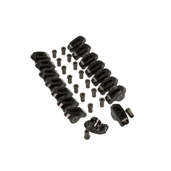 Voodoo Self-Aligning Rocker Set w/ 1.5 Ratio for SBC w/ 3/8 Stud