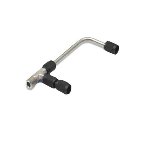 Nitrous Express 4150 Gemini SS SOLENOID TO PLATE CONNECTORS (Black) New style