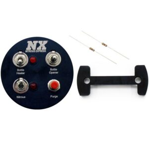 Nitrous Express Gauge Pod Switch Panel (For 2-1/16in gauge pods)