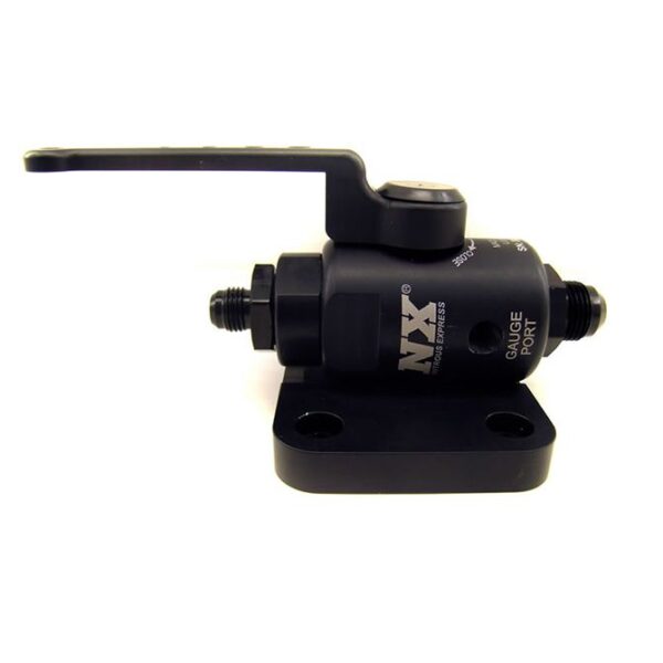 Nitrous Express Remote Shutoff Nitrous Valve, Female 8AN Oring inlet and outlet