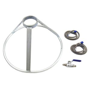 Nitrous Express BOTTLE TRANSFER KIT (COMPLETE W/STAND, CONTROL VALVE, & LINES)