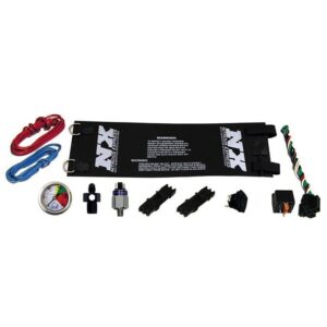 Nitrous Express HEAVY DUTY FULLY AUTOMATIC BOTTLE HEATER (6AN) W/ NITROUS GAUGE