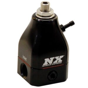Nitrous Express NX BILLET FUEL PRESSURE REGULATOR, BYPASS STYLE 30-100PSI