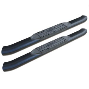 Raptor Series - 1604-0091B - 5 in OE Style Curved Oval Steps Black E-Coated Alloy Steel - 07-17 Toyota Tundra Regular Cab