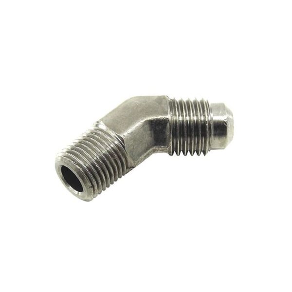 Nitrous Express 4AN MALE X 1/8 NPT, 45 DEG