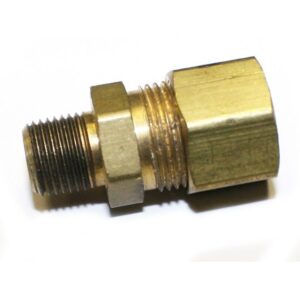 Nitrous Express 1/8 NPT MALE X 3/8 COMPRESSION STRAIGHT
