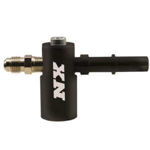 Nitrous Express 3/8-10MM LATE MODEL BILLET FUEL LINE ADAPTER, 90 DEGREE
