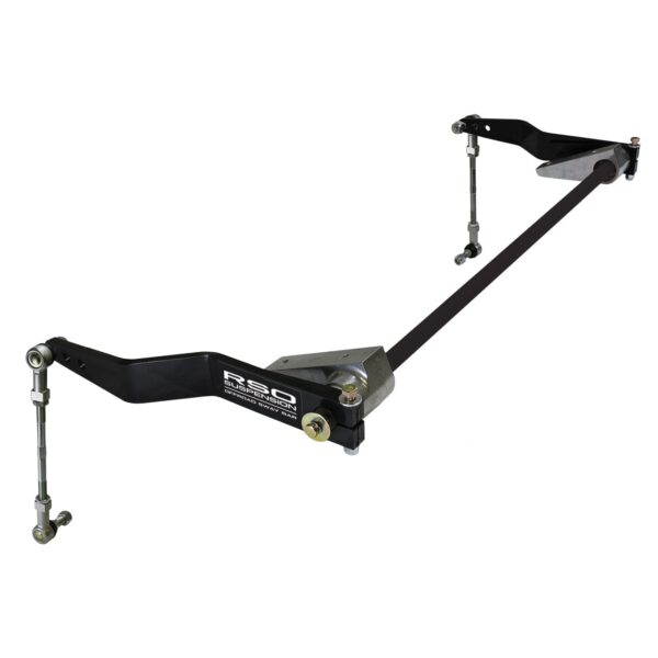 RSO Suspension - 170107-405400 - Front Sway Bar Kit with Adjustable End Links 0-4in Lift - 07-18 Jeep Wrangler JK/JKU