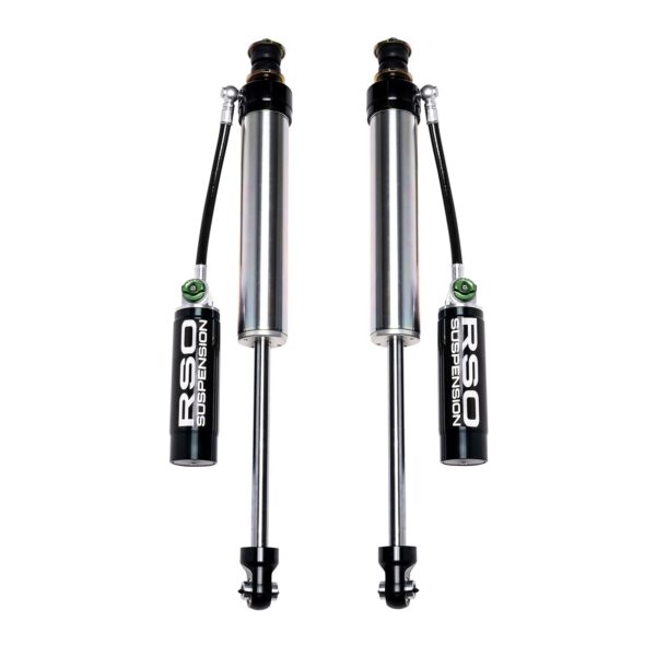 RSO Suspension - 170107-420700 - Front 2.5 Adjustable Remote Reservoir Shocks 1-3in Lift - 07-18 Jeep Wrangler JK/JKU