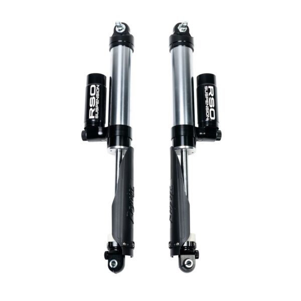 RSO Suspension - 170107-452401 - Rear 2.5 Adjustable Compression and Rebound Piggyback Reservoir Shocks 0-3in Lift - 07-18 Jeep Wrangler JK/JKU