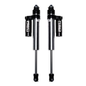 RSO Suspension - 170118-437800 - Front 2.5 Adjustable Piggyback Reservoir Shocks 1-3in Lift - 18-25 Jeep Wrangler JL/JLU
