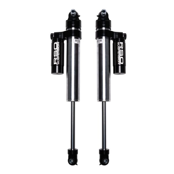 RSO Suspension - 170118-437800 - Front 2.5 Adjustable Piggyback Reservoir Shocks 1-3in Lift - 18-25 Jeep Wrangler JL/JLU