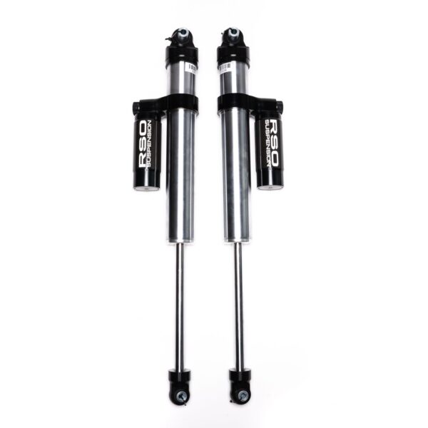RSO Suspension - 170118-437900 - Rear 2.5 Adjustable Piggyback Reservoir Shocks 1-3in Lift - 18-25 Jeep Wrangler JL/JLU