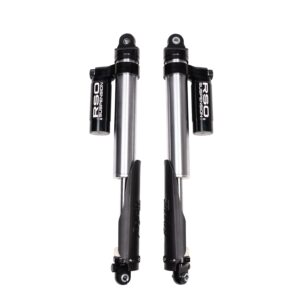RSO Suspension - 170118-452500 - Front 2.5 Adjustable Compression and Rebound Piggyback Reservoir Shocks 1-3in Lift - 18-25 Jeep Wrangler JL/JLU