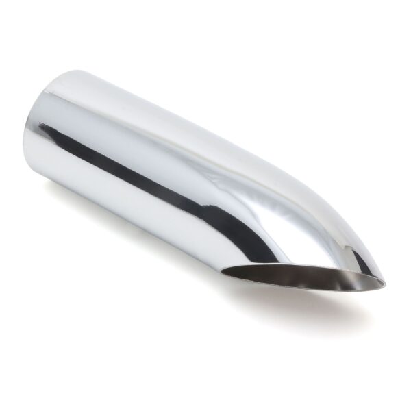 HEDMAN HEDDERS ROUND- TURN DOWN HOT TIPS EXHAUST TIP FOR 2-1/4 IN. EXHAUST SYSTEM; 9 IN. LONG; 2-3/8 IN. OUTLET- STAINLESS