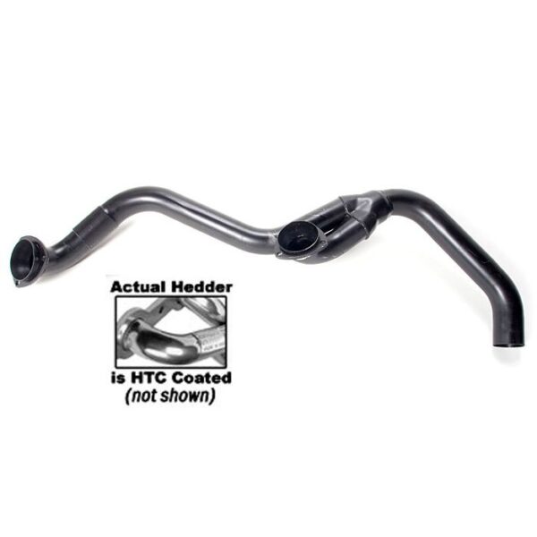 HEDMAN HEDDERS 3-BOLT GASKETED FLANGE COLLECTOR Y-PIPE; FOR 68476, 68478, 66479, 66471, 61478, 66481- HTC COATED