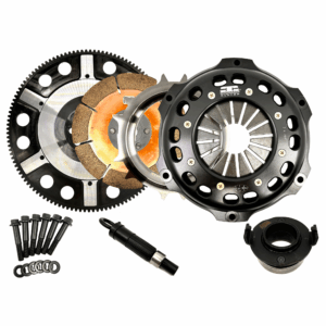Clutch Kit: Full Race Single Disc: Honda H Series 184mm Ceramic: w/Flywheel