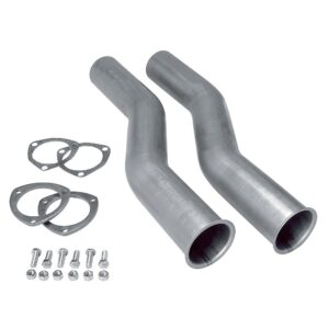 HEDMAN HEDDERS 3-BOLT FLANGE STYLE X-TENSION TUBES; 2-1/2 IN. COLLECTOR SIZE; FOR 2-1/4 IN. EXHAUST SYSTEM