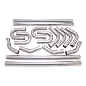 HEDMAN HEDDERS 2 1/2 IN. UNIVERSAL EXHAUST KIT ALUMINIZED