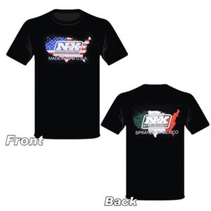Nitrous Express Large Sprayed in Mexico T-Shirt