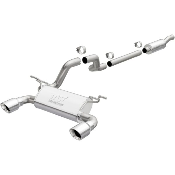 MagnaFlow 2018-2025 Jeep Wrangler Street Series Cat-Back Performance Exhaust System