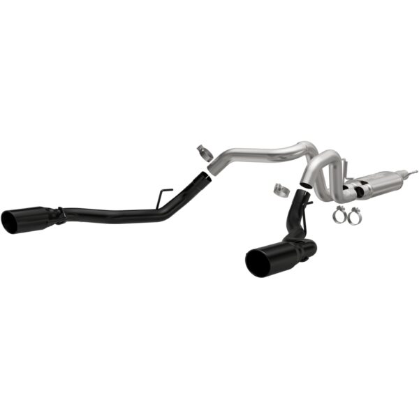 MagnaFlow 2021-2025 Ford F-150 NEO Series Black Chrome Cat-Back Performance Exhaust System
