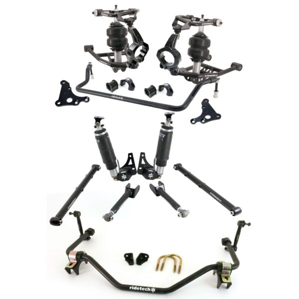 HQ Air Suspension System with hub spindles for 1968-1972 GM A-Body.
