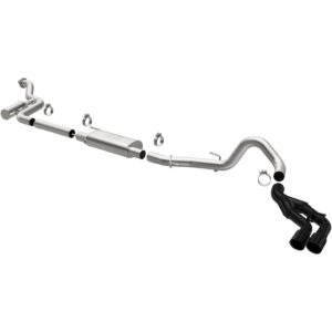 MagnaFlow 2024-2025 Toyota Tacoma SPEQ Series Black Cat-Back Performance Exhaust System