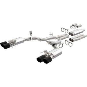 MagnaFlow 2024-2025 Ford Mustang Dark Horse xMOD Series Carbon Fiber Cat-Back Performance Exhaust System