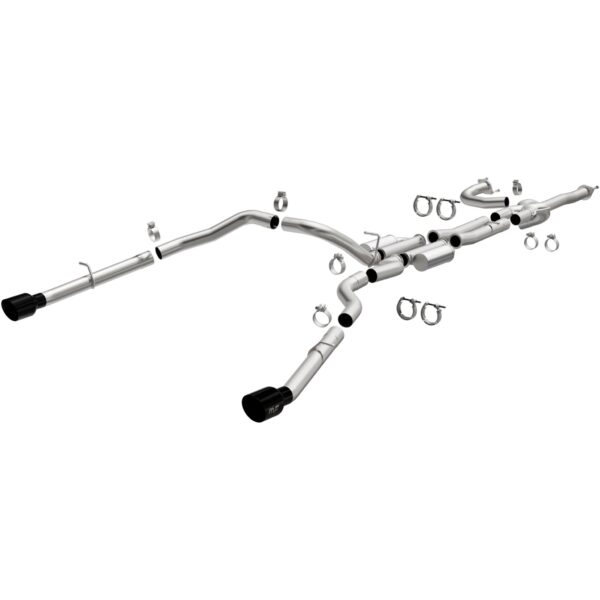 MagnaFlow 2021-2024 RAM 1500 TRX SPEQ Series Black Chrome Cat-Back Performance Exhaust System