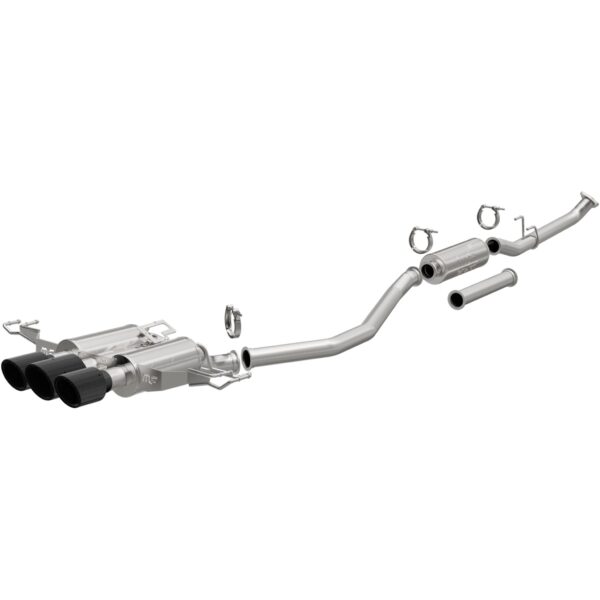 MagnaFlow 2023-2025 Honda Civic Type R SPEQ Series Carbon Fiber Cat-Back Performance Exhaust System