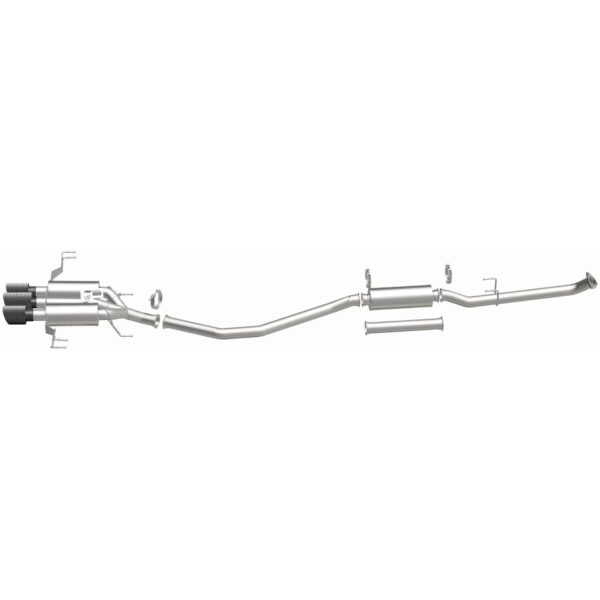 MagnaFlow 2023-2025 Honda Civic Type R SPEQ Series Carbon Fiber Cat-Back Performance Exhaust System