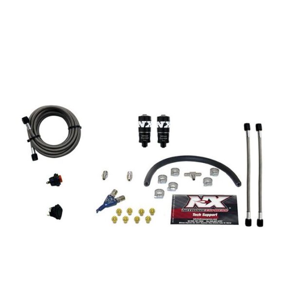 Nitrous Express HITMAN EFI SINGLE NOZZLE PIRANHA SYSTEM (35-50-75HP ) LESS BOTTLE