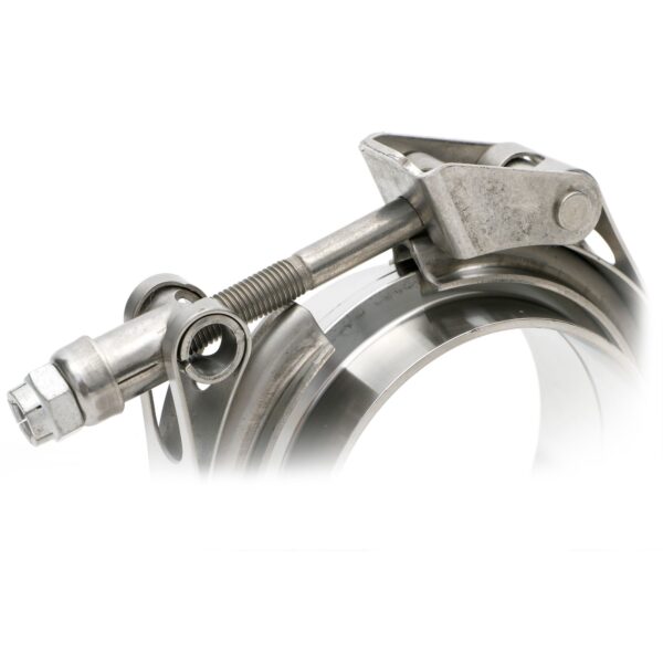 HEDMAN HEDDERS STAINLESS STEEL EXHAUST V-BAND CLAMP KIT; 3 IN. COLLECTOR TO 3 IN. EXHAUST SYSTEM- 1 PAIR