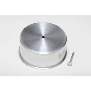 TRANS-DAPT PERFORMANCE PRODUCTS SPUN ALUMINUM CARB COVER 5 1/8 IN. NECK