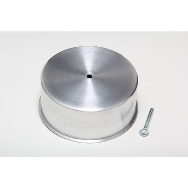 TRANS-DAPT PERFORMANCE PRODUCTS SPUN ALUMINUM CARB COVER 5 1/8 IN. NECK