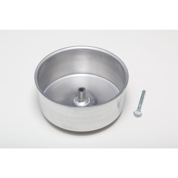 TRANS-DAPT PERFORMANCE PRODUCTS SPUN ALUMINUM CARB COVER 5 1/8 IN. NECK