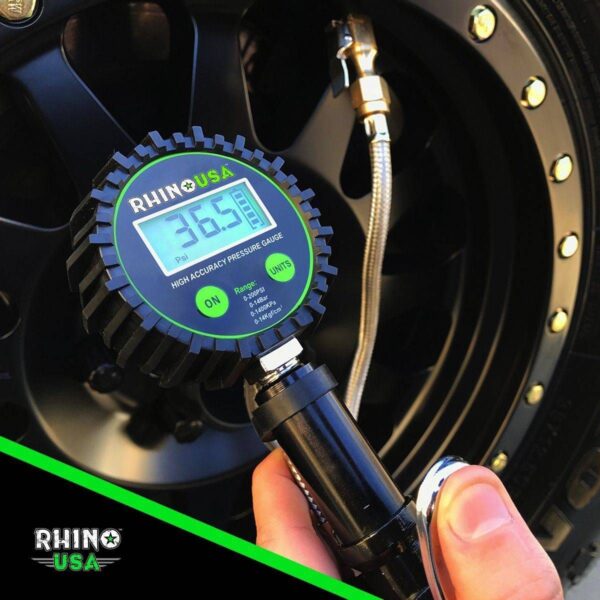 RHINO USA 200 PSI DIGITAL TIRE INFLATOR GAUGE