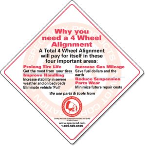 TIRE DISPLAY SIGN
