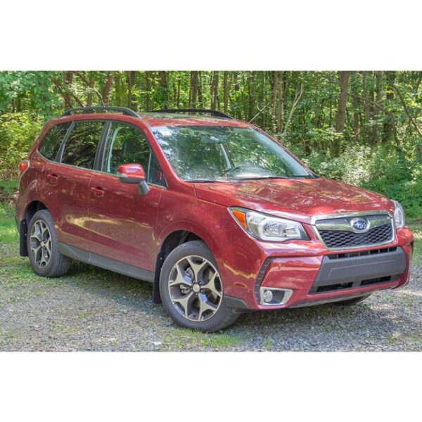 Rally Armor MF28-UR-BLK/GRY - 2014-2018 Subaru Forester - Black Mud Flap/Grey Logo