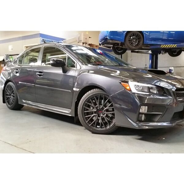 Rally Armor MF20-URP-BLK-MBK - Universal - Black Mud Flap/Metallic Black Logo