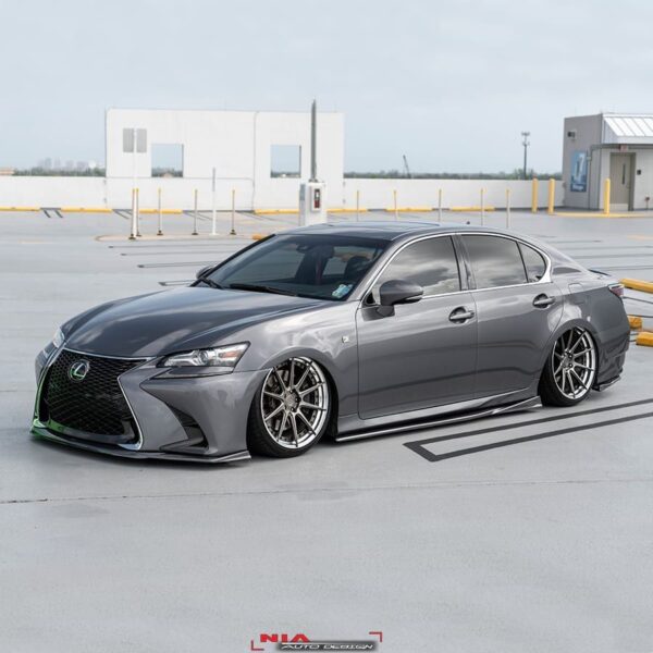 Lexus GS NIA Full Splitter lip body Kit (Front, Sides, Rears)