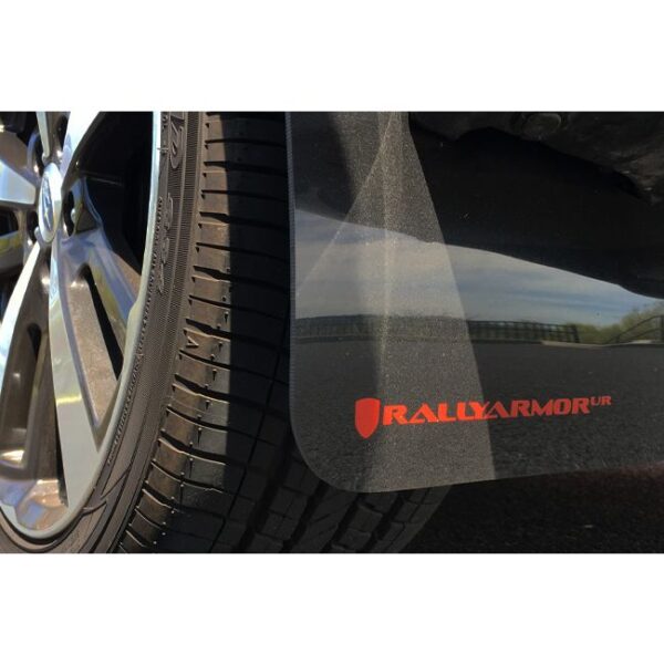 Rally Armor MF45-UR-RD/WH - 2017-2019 Subaru Impreza Limited, Premium, Sport - Red Mud Flap/White Logo