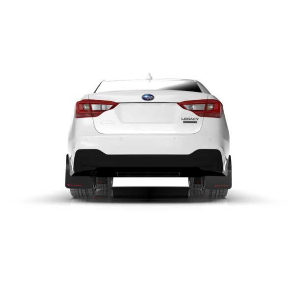 Rally Armor MF64-UR-BLK/RD - 2020-25 Subaru Legacy - Black Mud Flap/Red Logo