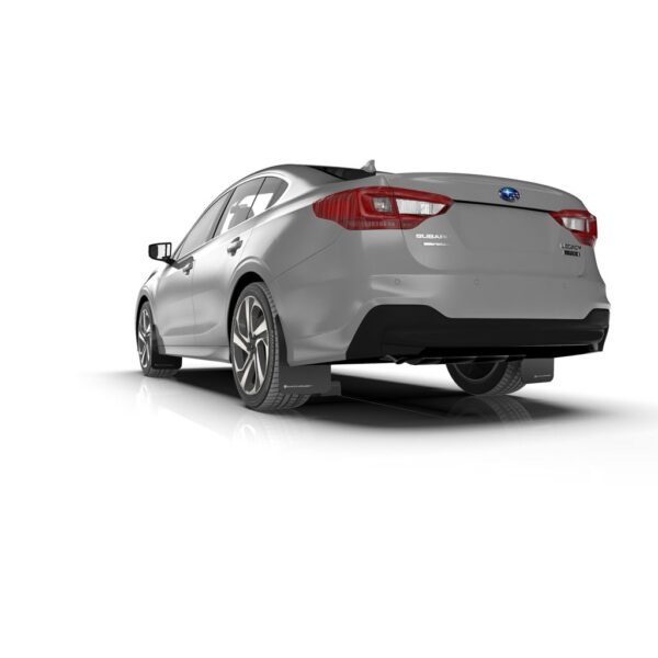 Rally Armor MF64-UR-BLK/RD - 2020-25 Subaru Legacy - Black Mud Flap/Red Logo
