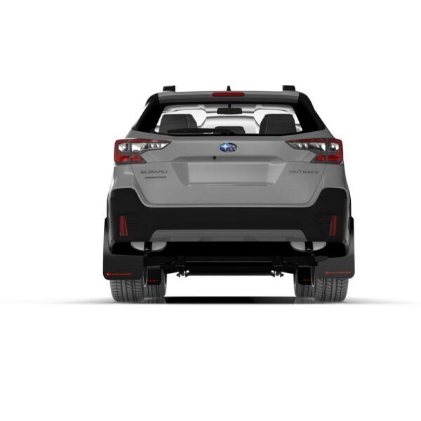 Rally Armor MF66-UR-BLK/RD - 2020-25 Subaru Outback - Black Mud Flap/Red Logo