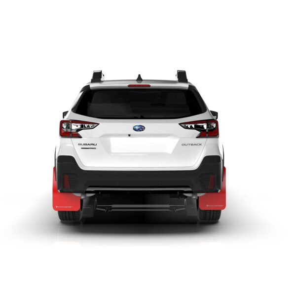 Rally Armor MF66-UR-BLK/RD - 2020-25 Subaru Outback - Black Mud Flap/Red Logo